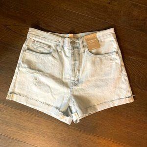 Madewell Dad Jean Short size 27